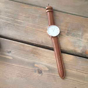 Brown watch